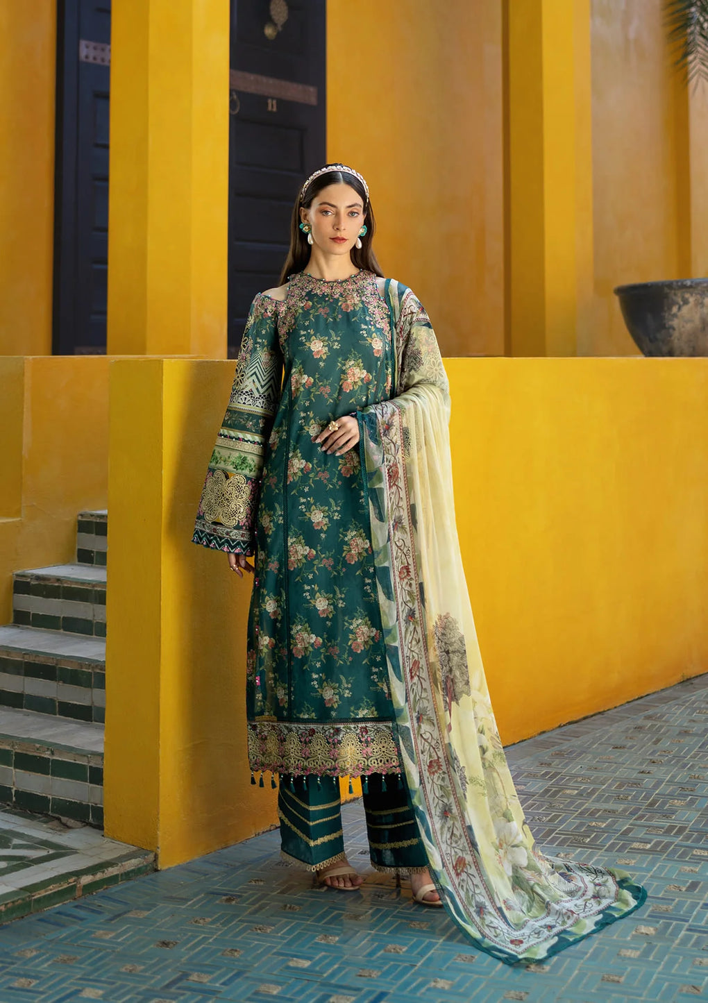 Elaf Premium | Signature 25 | ETS-07A STAY CURIOUS -  Elaf Premium Ladies Clothes - Original Designer Dress - House of Maryam