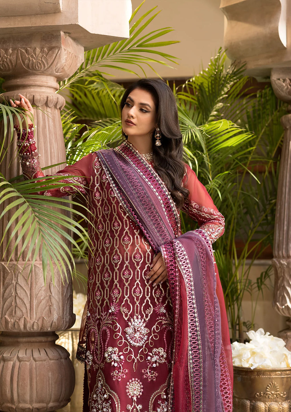 Elaf Premium | Formal Handwork Collection | EFH-06 GHAZAL -  Elaf Premium Ladies Clothes - Original Designer Dress - House of Maryam