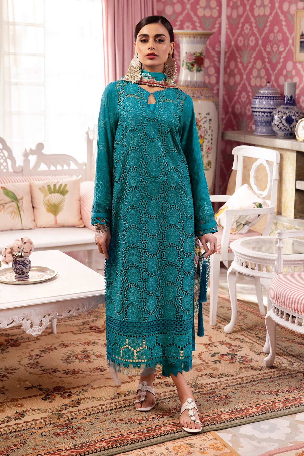 Nureh | Maya Lawn | NS-108 -  Nureh Ladies Clothes - Original Designer Dress - House of Maryam