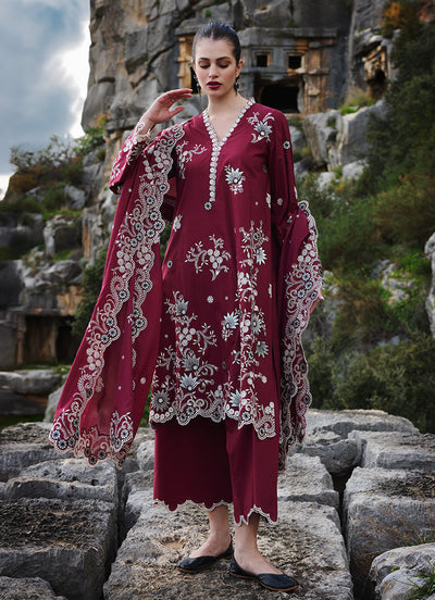 Image | Lawnkari 25 | Lilia -  Image Ladies Clothes - Original Designer Dress - House of Maryam