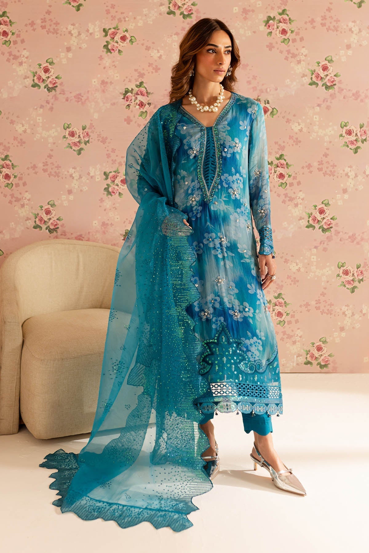 Nureh | Ballerina Formals | NU2-158 -  Nureh Ladies Clothes - Original Designer Dress - House of Maryam
