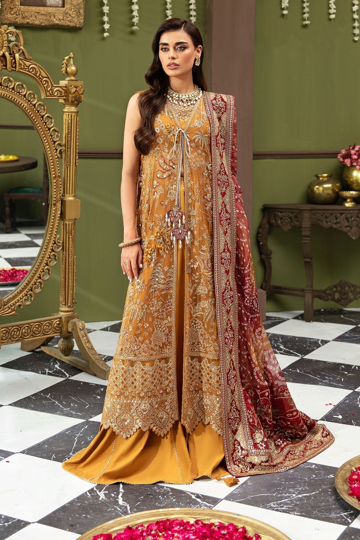 Nureh | Jhoomro Wedding Formals | NL-52 - ZAWIYA -  Nureh Bridal - Original Designer Dress - House of Maryam