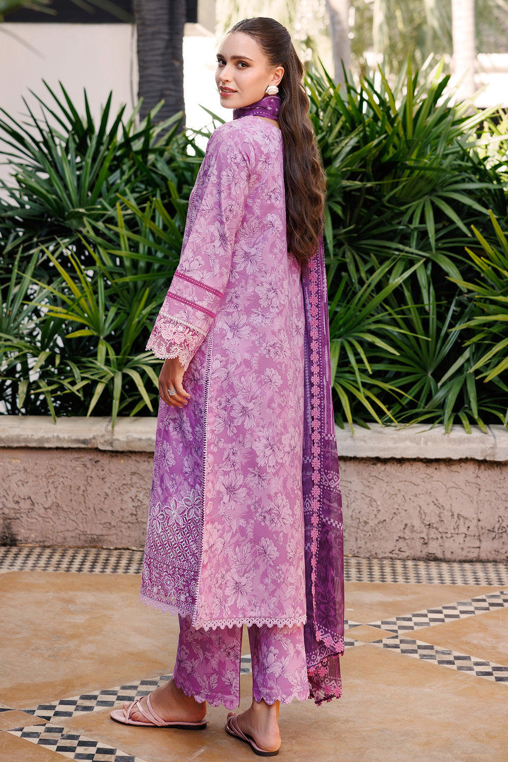 Farasha | Printed Essentials | Lavender Rush -  Farasha Ladies Clothes - Original Designer Dress - House of Maryam