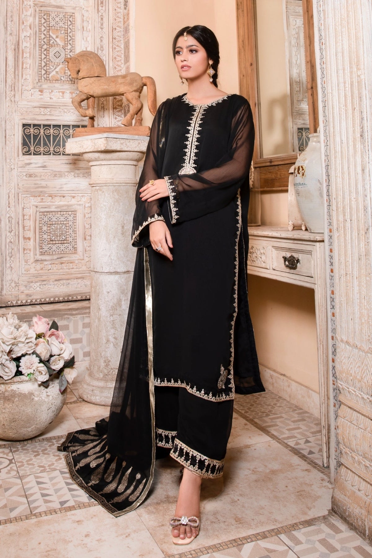 Hania & Umaimaz | Festive Collection | Mirha -  Hania & Umaima  - Original Designer Dress - House of Maryam