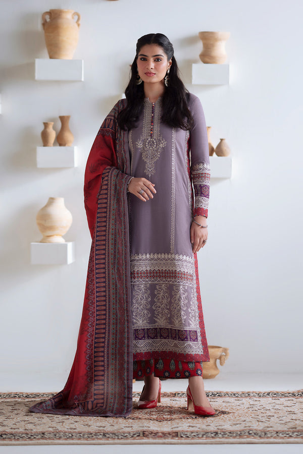Maryum N Maria | Noore Winters 25 | Khaddar ZALAAN - FSU5672 -  Maryum N Maria Ladies Clothes - Original Designer Dress - House of Maryam