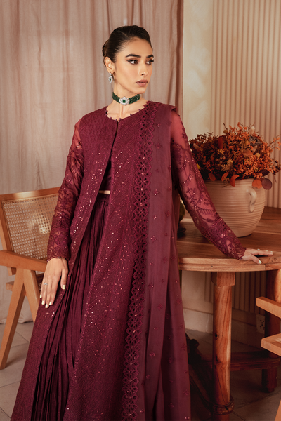 Iznik | Chiffon Kari | ICK-01 Embroidered Chiffon -  Iznik Bridal - Original Designer Dress - House of Maryam