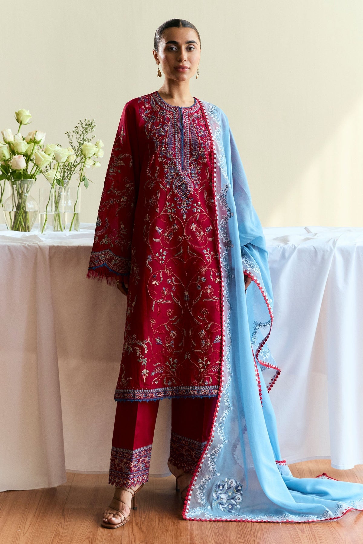 Zara Shahjahan | Coco Eid Edit | Opal-D1 -  Zara Sahjahan Ladies Clothes - Original Designer Dress - House of Maryam