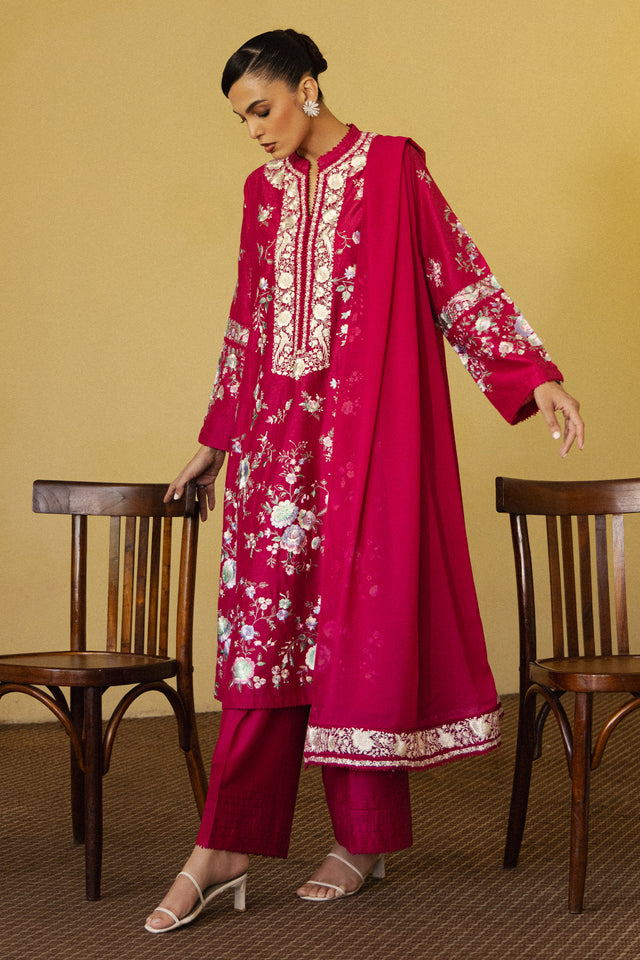 Zara Shahjahan | Pret 26 | Surmai