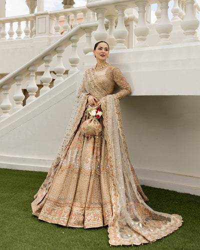 Faiza Saqlain | Neorah 24' RTW | Jemina (Pishwas) -  Faiza Saqlain Bride Dresses - Original Designer Dress - House of Maryam
