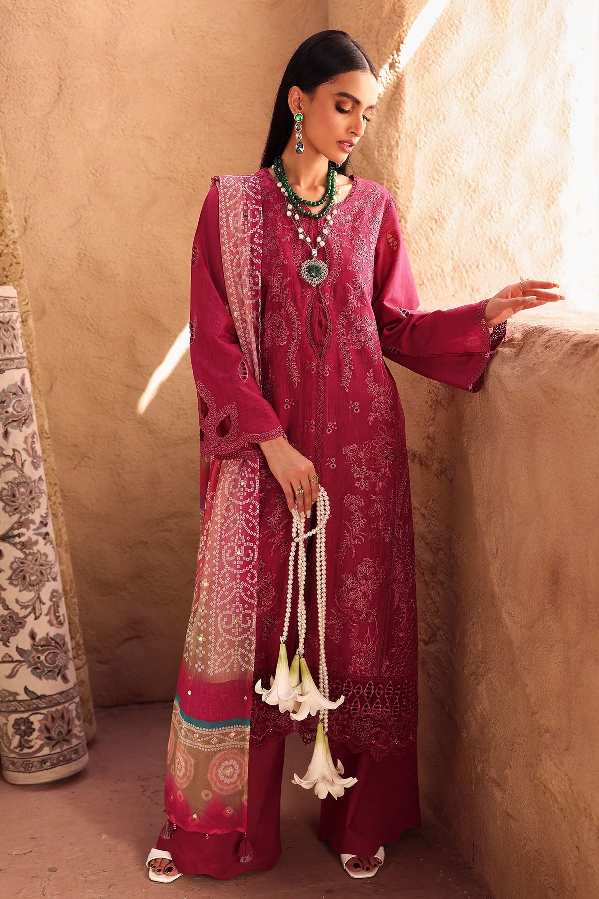 Nureh | Bazaar Lawn | NE-158 -  Nureh Ladies Clothes - Original Designer Dress - House of Maryam