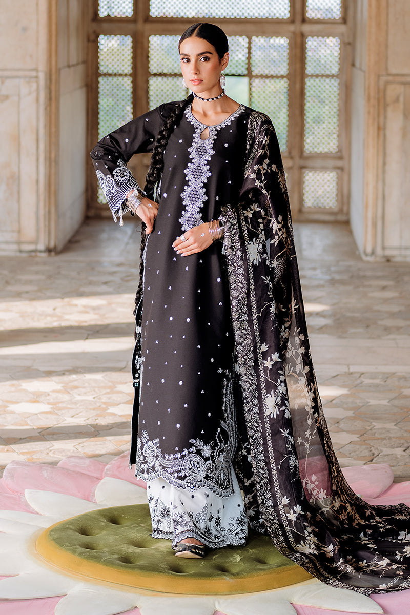 Cross Stitch | Eid Lawn Edit 25 | EBONY VOGUE -  Cross Stitch Ladies Clothes - Original Designer Dress - House of Maryam