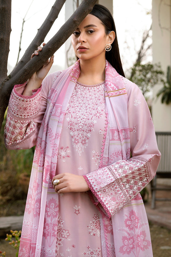 Farasha | Summer Weaves Embroidered Lawn | Muted Bloom -  Farasha Ladies Clothes - Original Designer Dress - House of Maryam