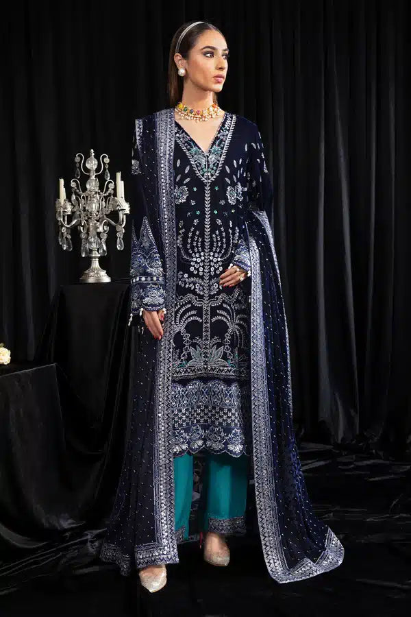 Nureh | Maya Velvet 23 | Safeena by Designer Nureh - House of Maryam - Pakistani Designer Ethnic Wear in {{ shop.shopifyCountryName }}