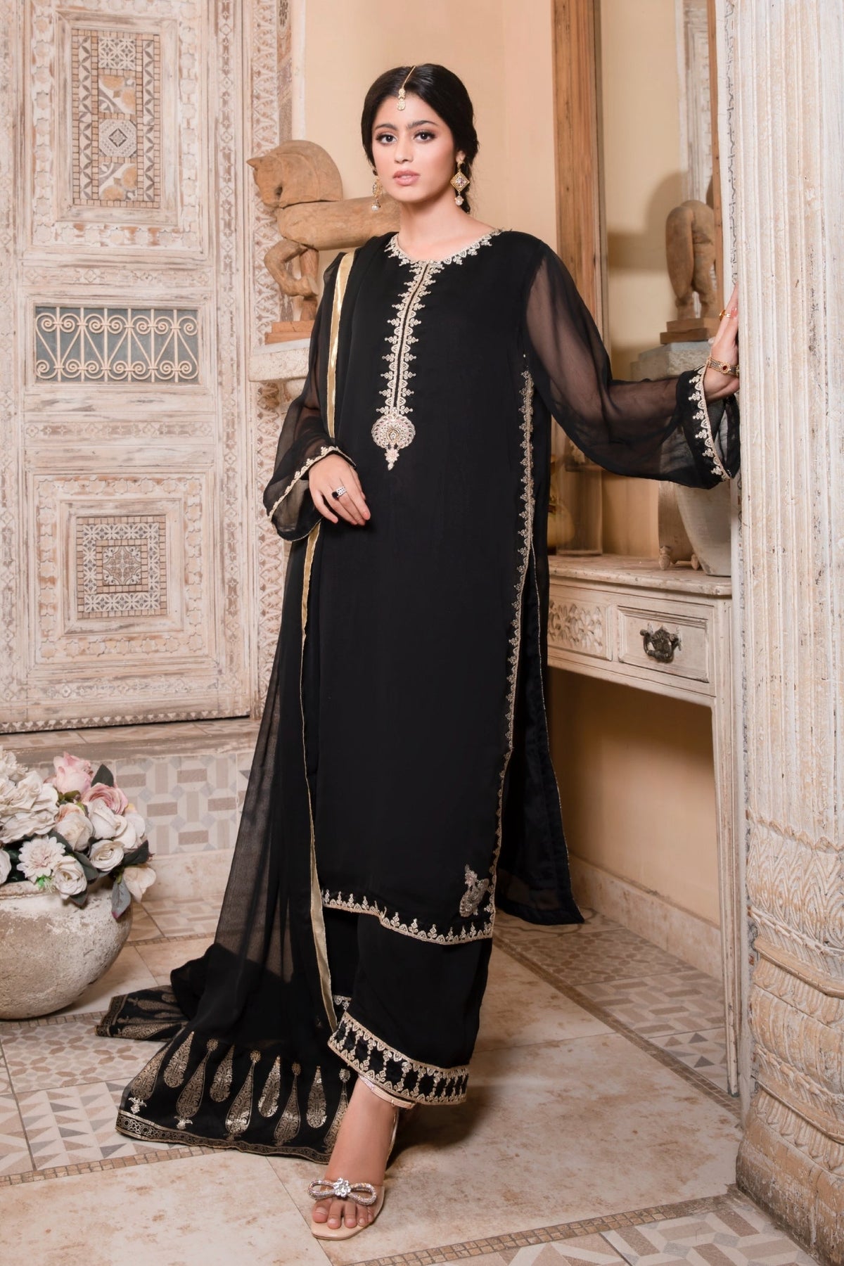 Hania & Umaimaz | Festive Collection | Mirha -  Hania & Umaima  - Original Designer Dress - House of Maryam