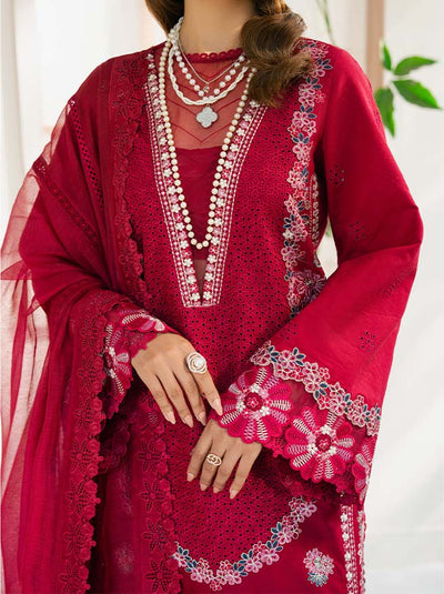 Zevk | Flora Festive Lawn | ZINNIA -  Zevk Ladies Clothes - Original Designer Dress - House of Maryam
