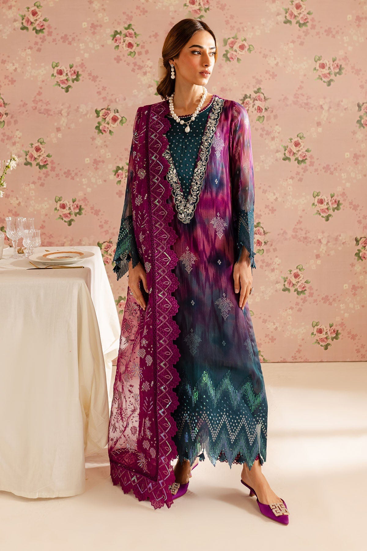 Nureh | Ballerina Formals | NU2-159 -  Nureh Ladies Clothes - Original Designer Dress - House of Maryam