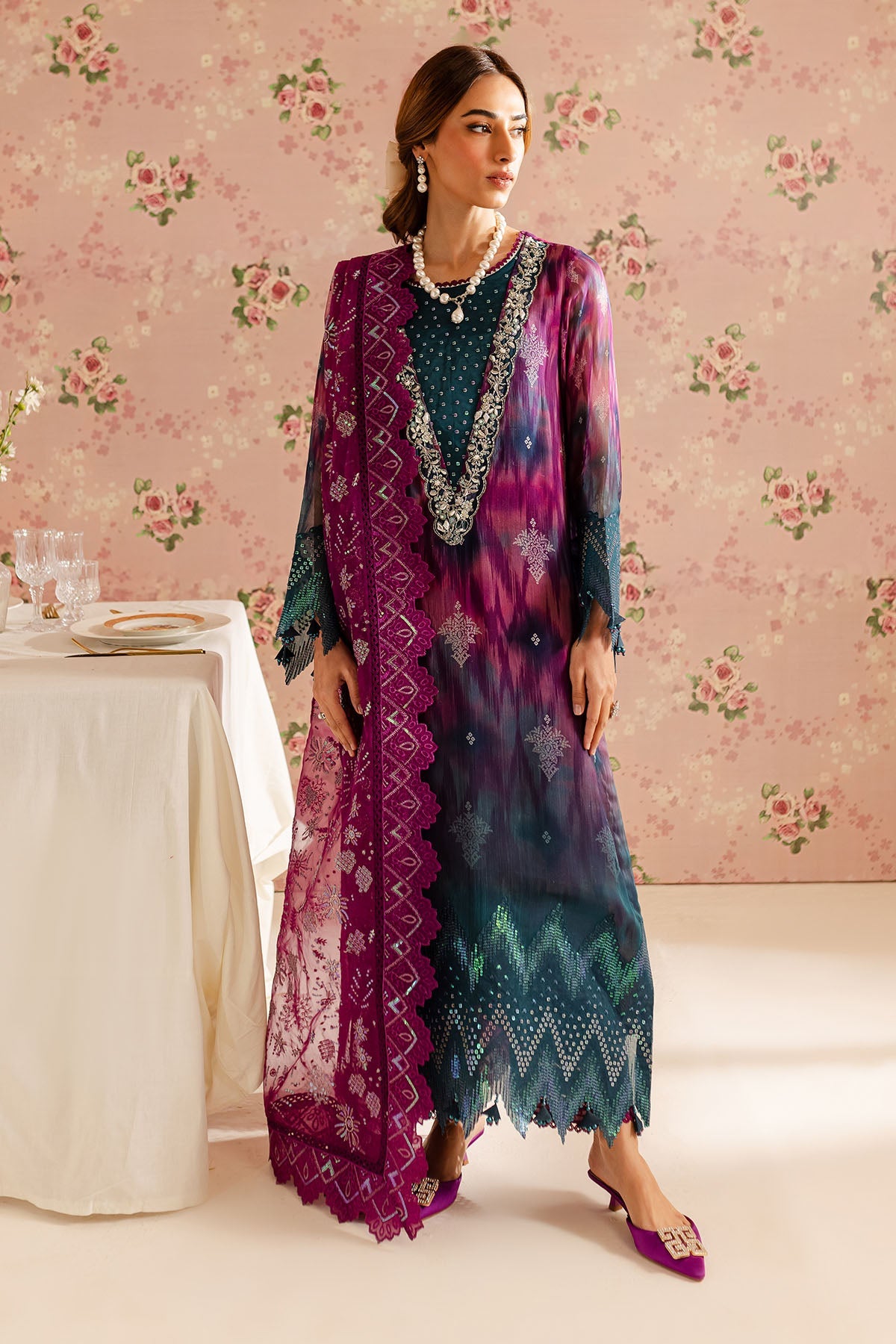 Nureh | Ballerina Formals | NU2-159 -  Nureh Ladies Clothes - Original Designer Dress - House of Maryam