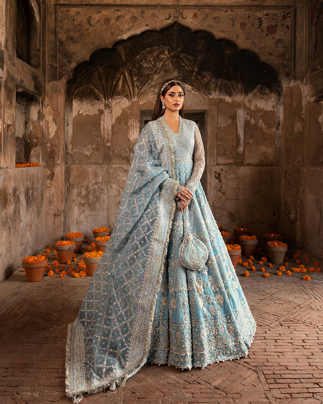 Faiza Saqlain | Nira Festive | Hana -  Faiza Saqlain Bridal - Original Designer Dress - House of Maryam