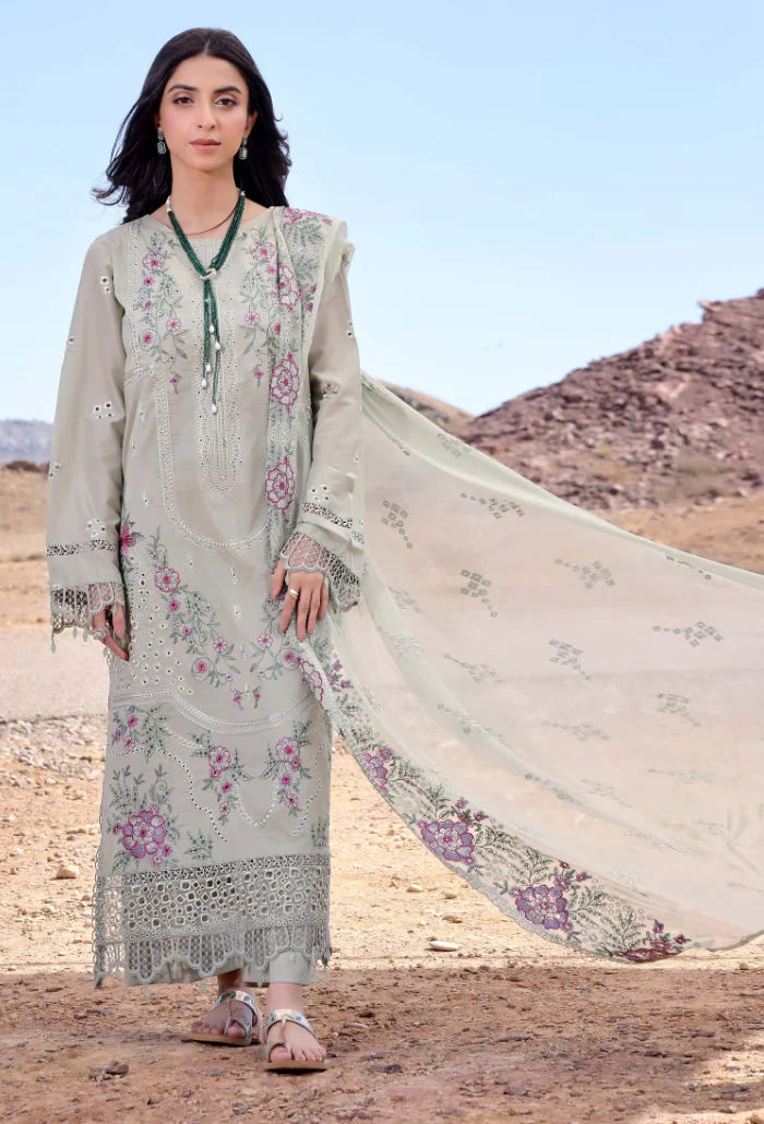 Humdum | Afsoon Lawn 24 | D04 -  HumDum Luxury - Original Designer Dress - House of Maryam
