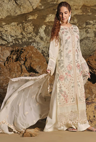 Humdum | Afsoon Lawn 24 | D07 -  HumDum Luxury - Original Designer Dress - House of Maryam