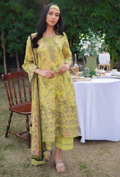 Humdum | Gardenia Lawn 24 | Printkari Lawn PLG 09 -  HumDum Luxury - Original Designer Dress - House of Maryam