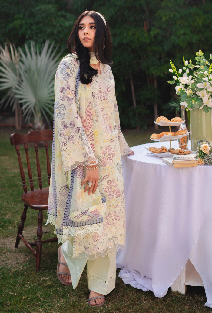 Humdum | Gardenia Lawn 24 |Printkari Lawn - PLG 05 -  HumDum Luxury - Original Designer Dress - House of Maryam