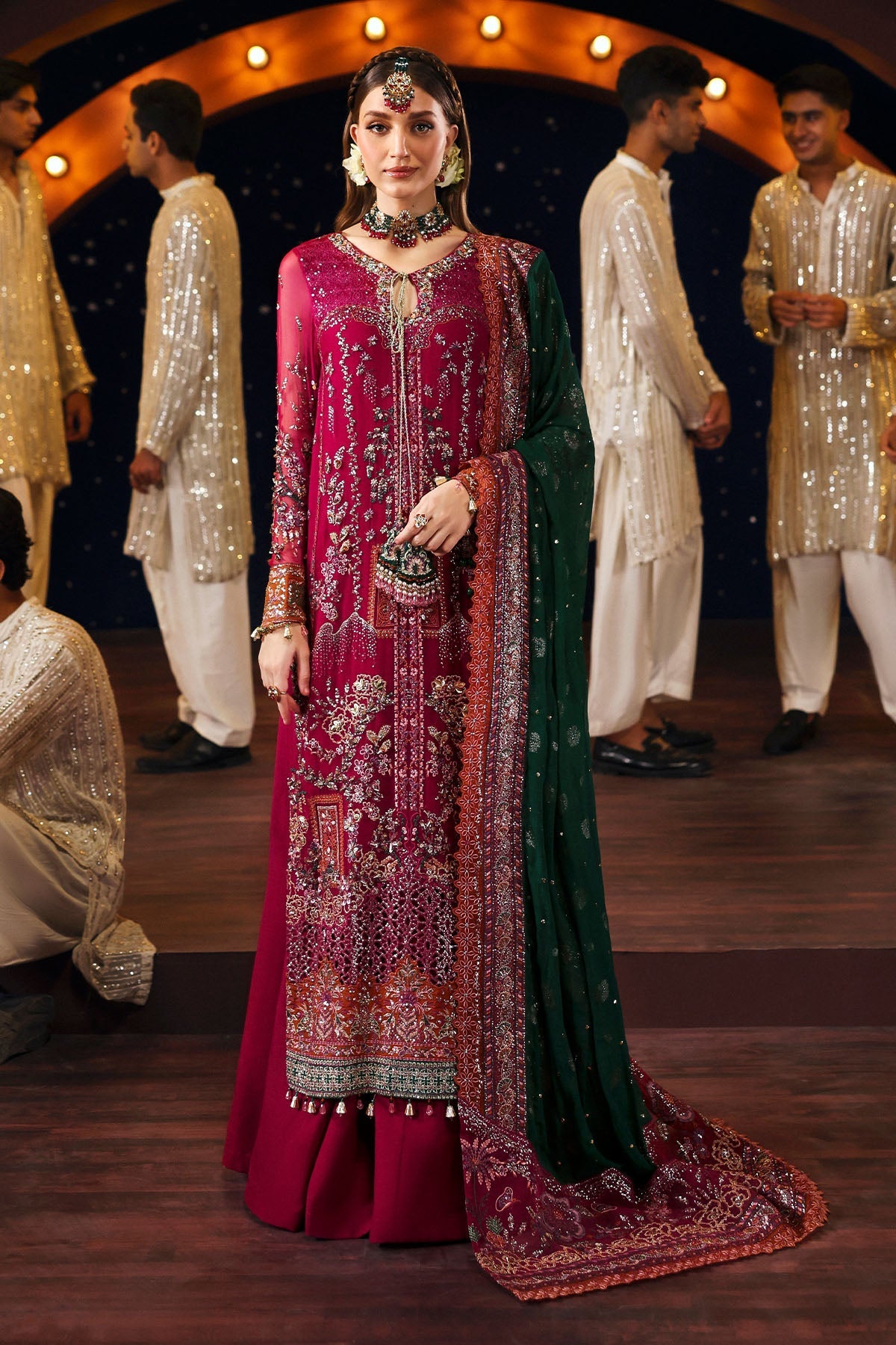 Nureh | Jhoomro 25' | NL-82 Syera -  Nureh jhoomro 25 - Original Designer Dress - House of Maryam