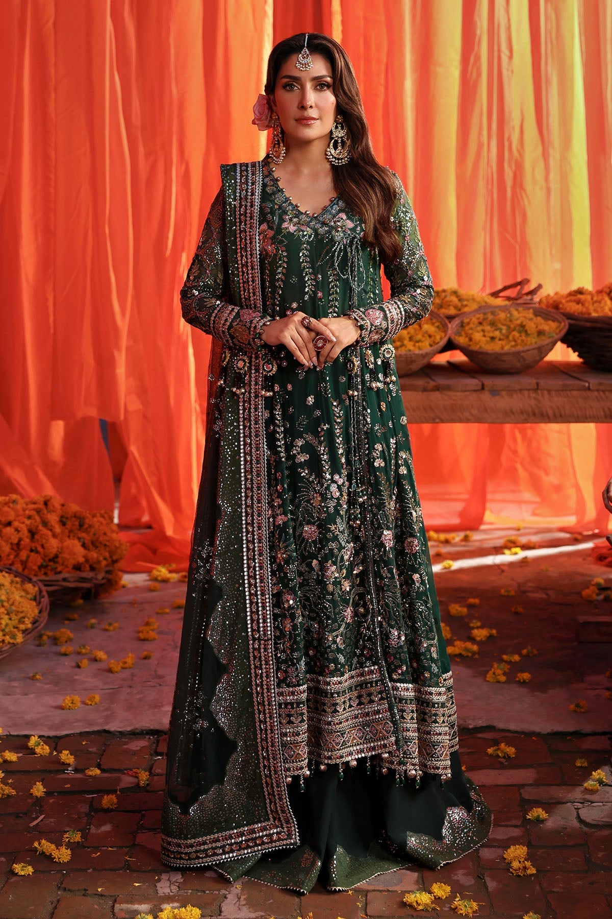 Nureh | Jhoomro 25' | NL-83 Zoha -  Nureh jhoomro 25 - Original Designer Dress - House of Maryam