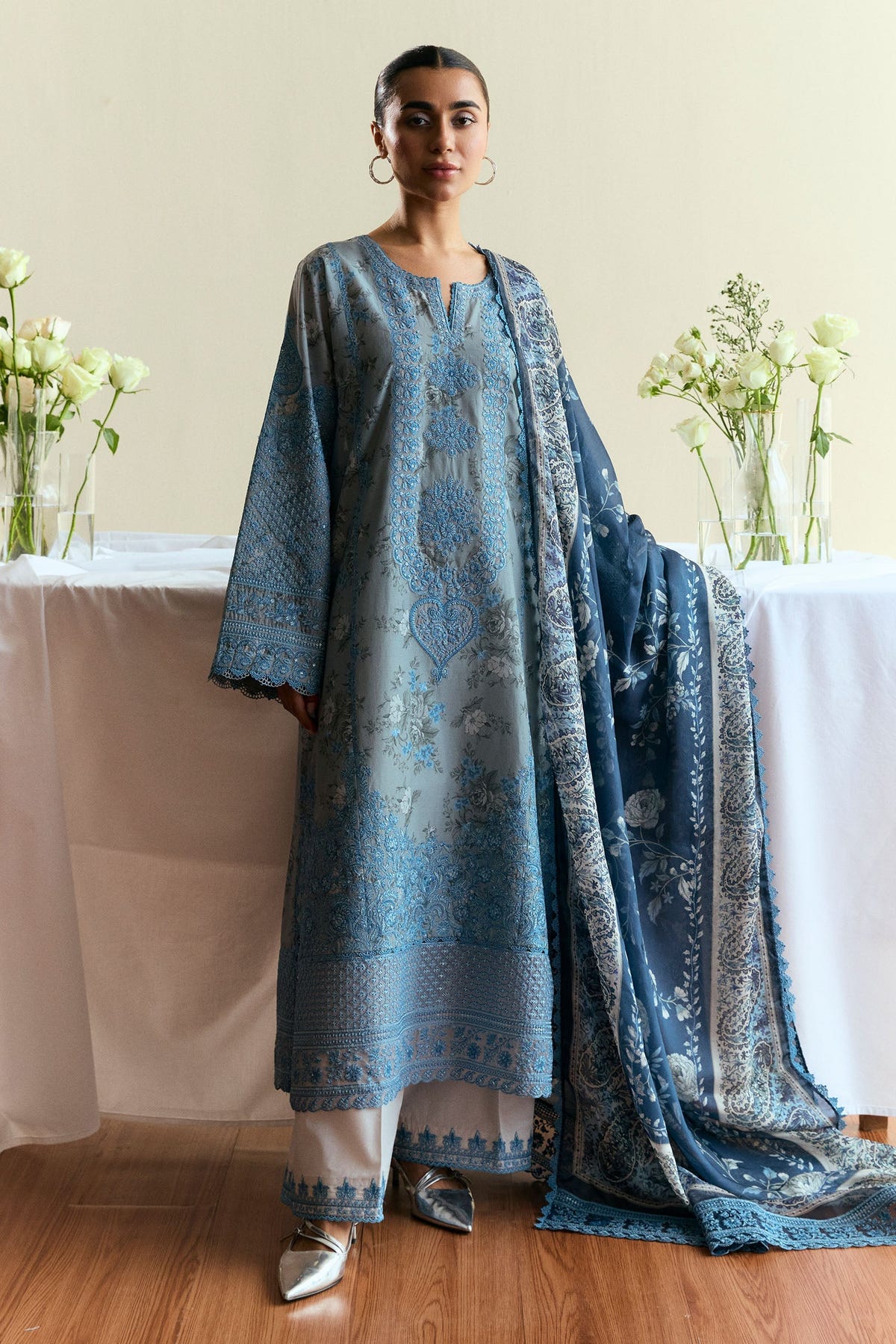 Zara Shahjahan | Coco Eid Edit | Fleuron-D6 -  Zara Sahjahan Ladies Clothes - Original Designer Dress - House of Maryam