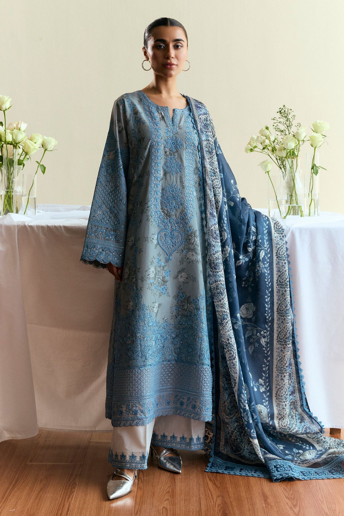 Zara Shahjahan | Coco Eid Edit | Fleuron-D6 -  Zara Sahjahan Ladies Clothes - Original Designer Dress - House of Maryam