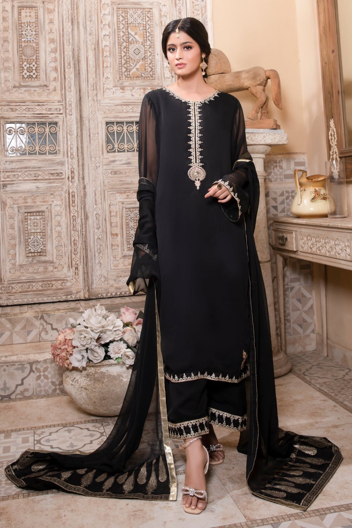 Hania & Umaimaz | Festive Collection | Mirha -  Hania & Umaima  - Original Designer Dress - House of Maryam