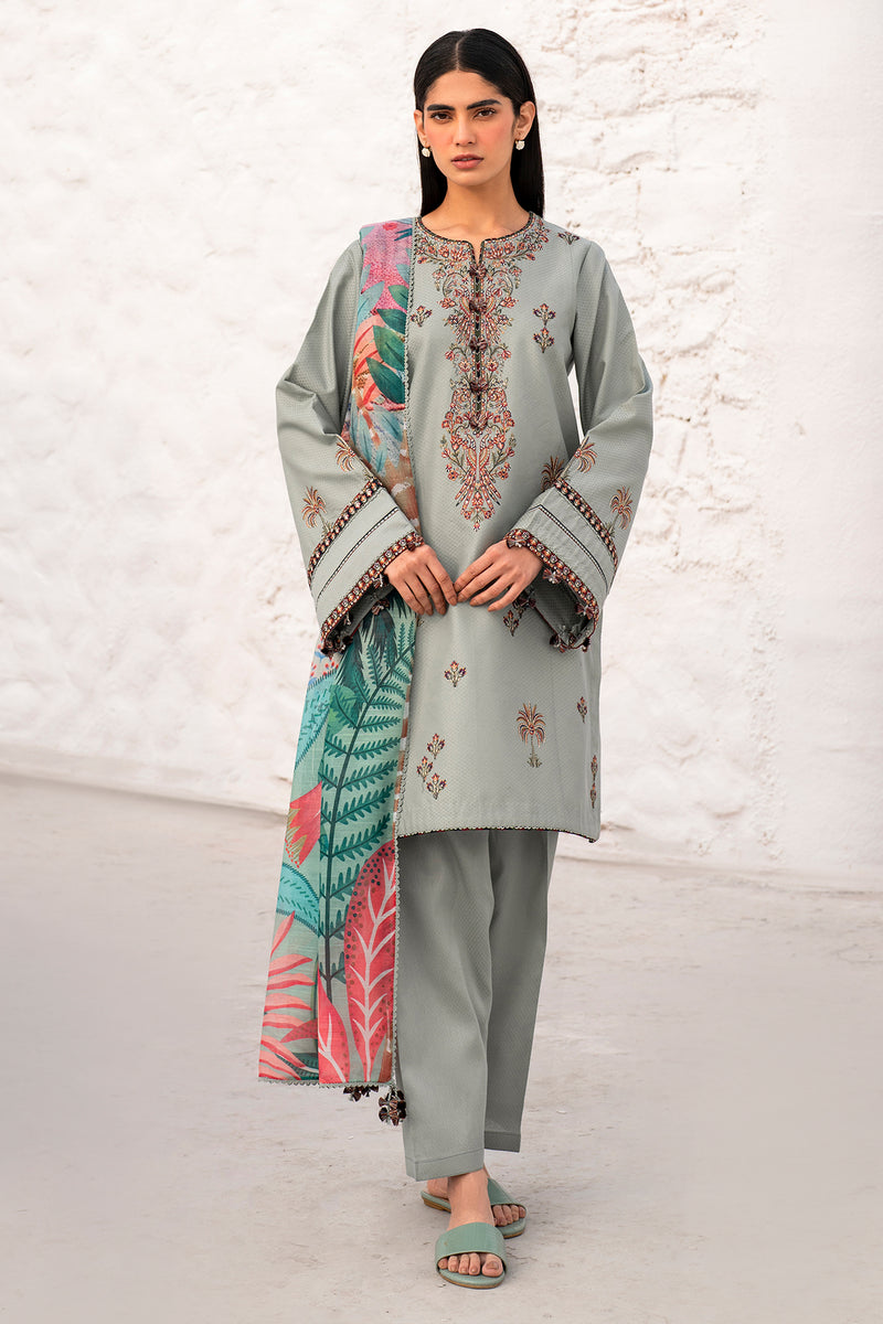 Jazmin | Summer Lawn 25 | USE-9115 -  Jazmin Ladies Clothes - Original Designer Dress - House of Maryam