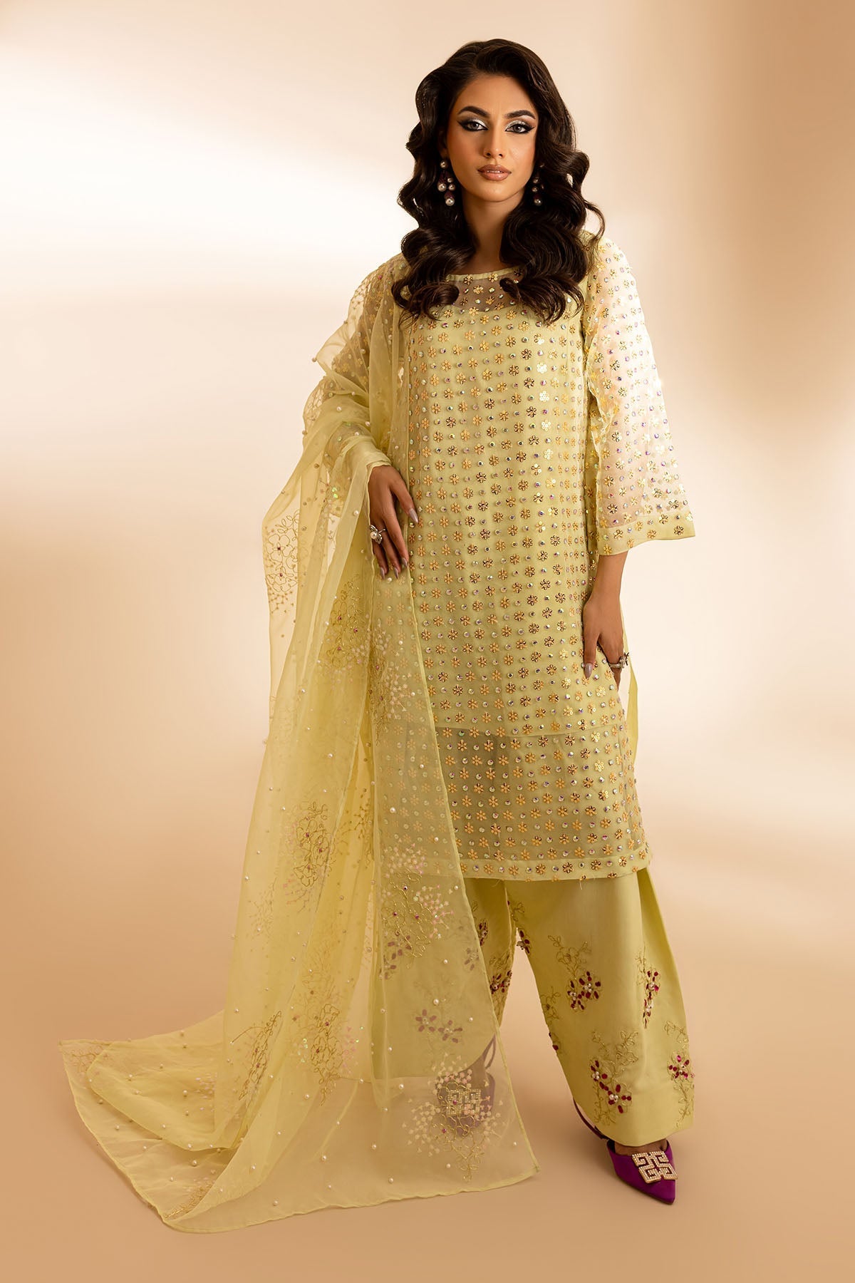 Nureh | Tiny Twinkles | TW-04 GLOSS BOSS -  Nureh Luxury - Original Designer Dress - House of Maryam