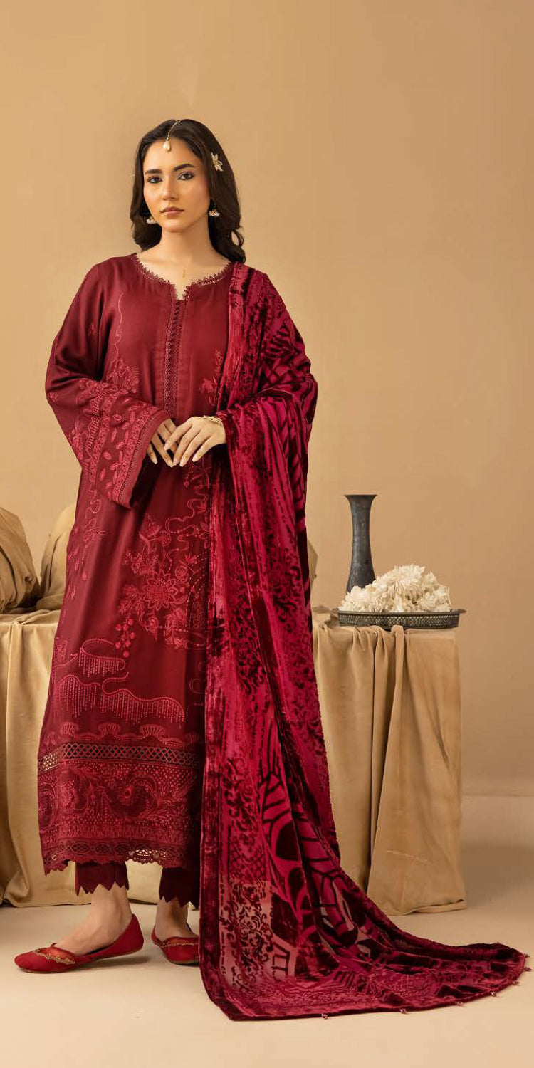 Riaz Arts | Dastaan Winter 25 | DS-17 -  Riaz Arts Ladies Clothes - Original Designer Dress - House of Maryam