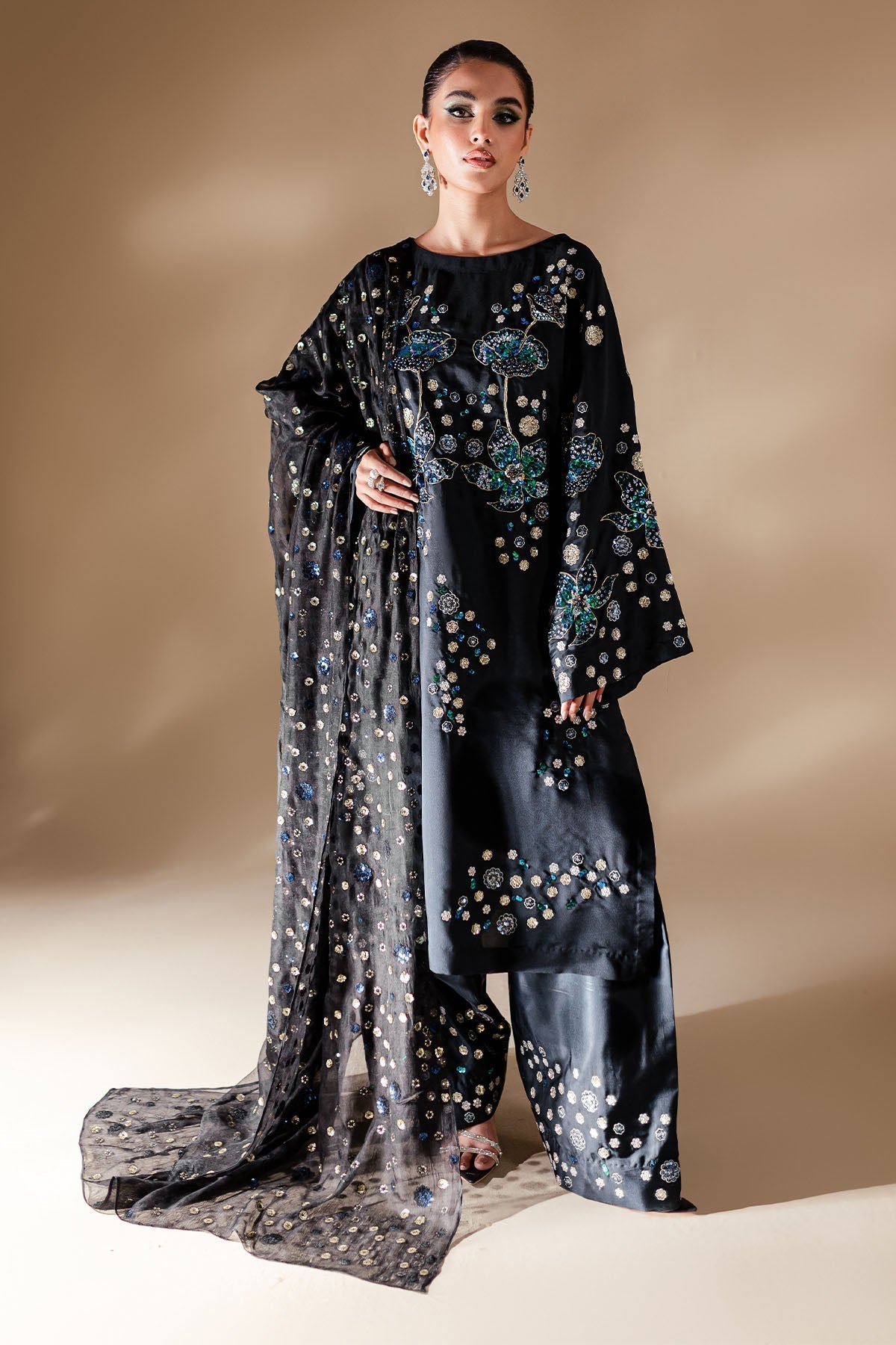 Nureh | Tiny Twinkles | INTENSE by Designer Nureh - House of Maryam - Pakistani Designer Ethnic Wear in {{ shop.shopifyCountryName }}