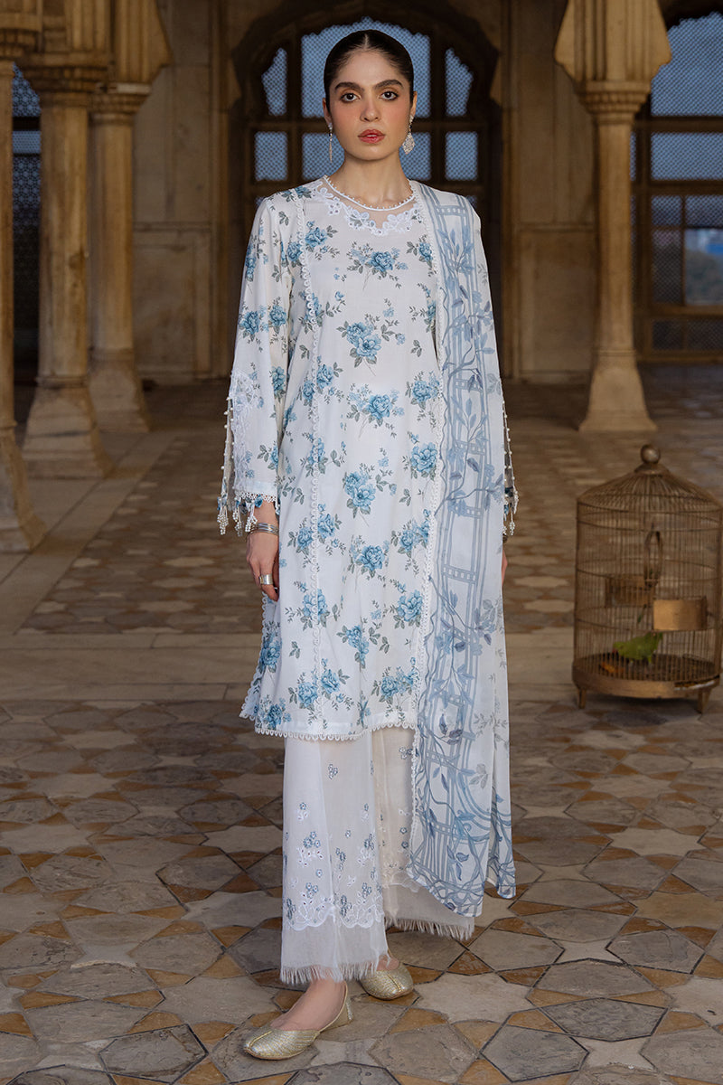 Cross Stitch | Eid Lawn Edit 25 | SUMMER MELODY -  Cross Stitch Ladies Clothes - Original Designer Dress - House of Maryam
