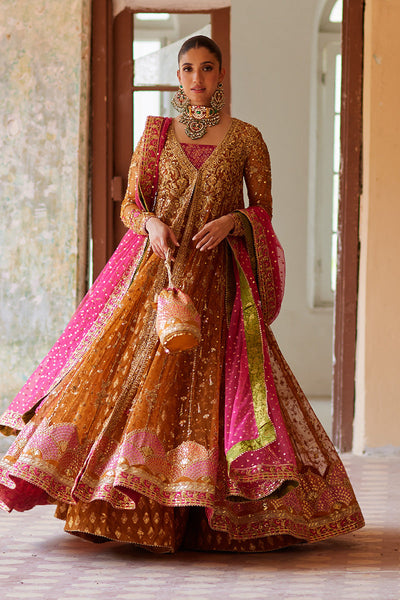 Mina Hassan | Formal Dholki Collection | Nour -  Mina Hassan Ladies Clothes - Original Designer Dress - House of Maryam