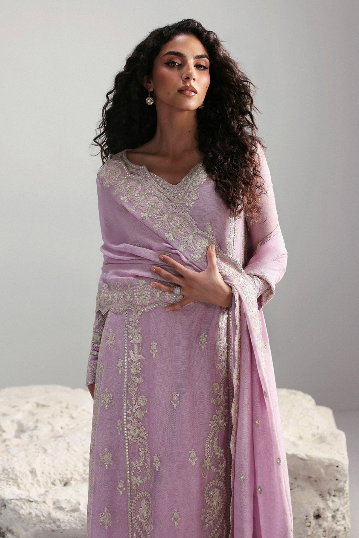 Afrozeh | Slate Ready to Wear | Elowen, image 4