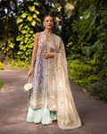 Faiza Saqlain | Zinnia Lawn 25 | Danica -  Faiza Saqlain Ladies Clothes -  House of Maryam