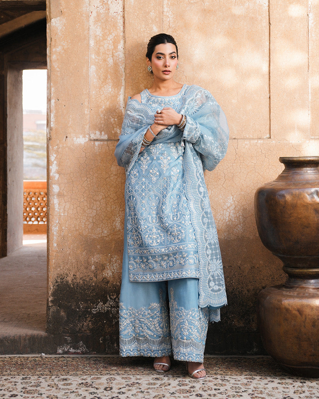 Faiza Saqlain | Zimmal Formals | Yulia -  Faiza Saqlain Ladies Clothes - Original Designer Dress - House of Maryam