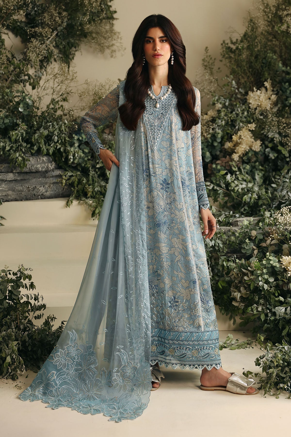 Nureh | Amaya Formals | AM-01 by Designer Nureh - House of Maryam - Pakistani Designer Ethnic Wear in {{ shop.shopifyCountryName }}