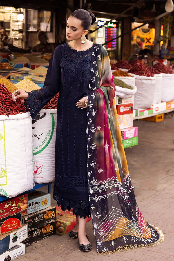 Nureh | Bazaar Lawn | NS-129 -  Nureh Luxury - Original Designer Dress - House of Maryam