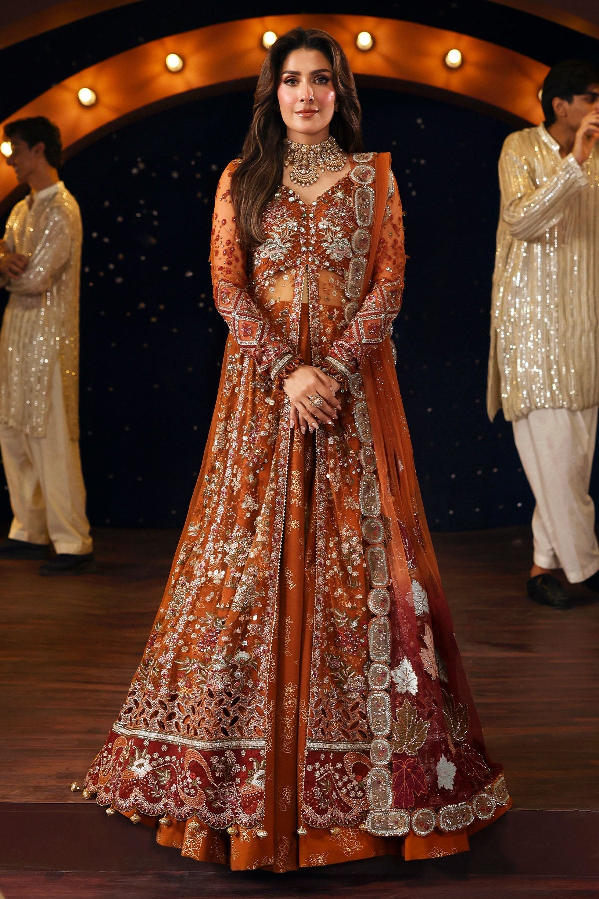 Nureh | Jhoomro 25' | NL-80 Zardozi -  Nureh jhoomro 25 - Original Designer Dress - House of Maryam