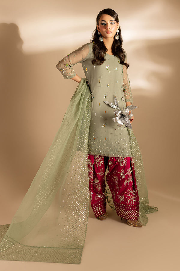 Nureh | Tiny Twinkles | TW-05 SCARLET SPICE -  Nureh Luxury - Original Designer Dress - House of Maryam