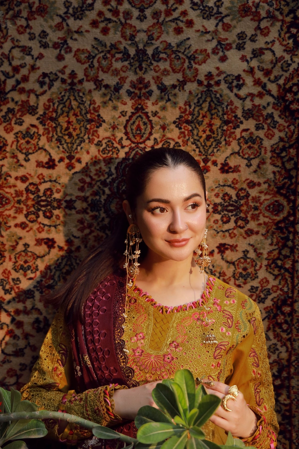 Maryam Hussain | Winter Shawl 25 | Soz, image 3