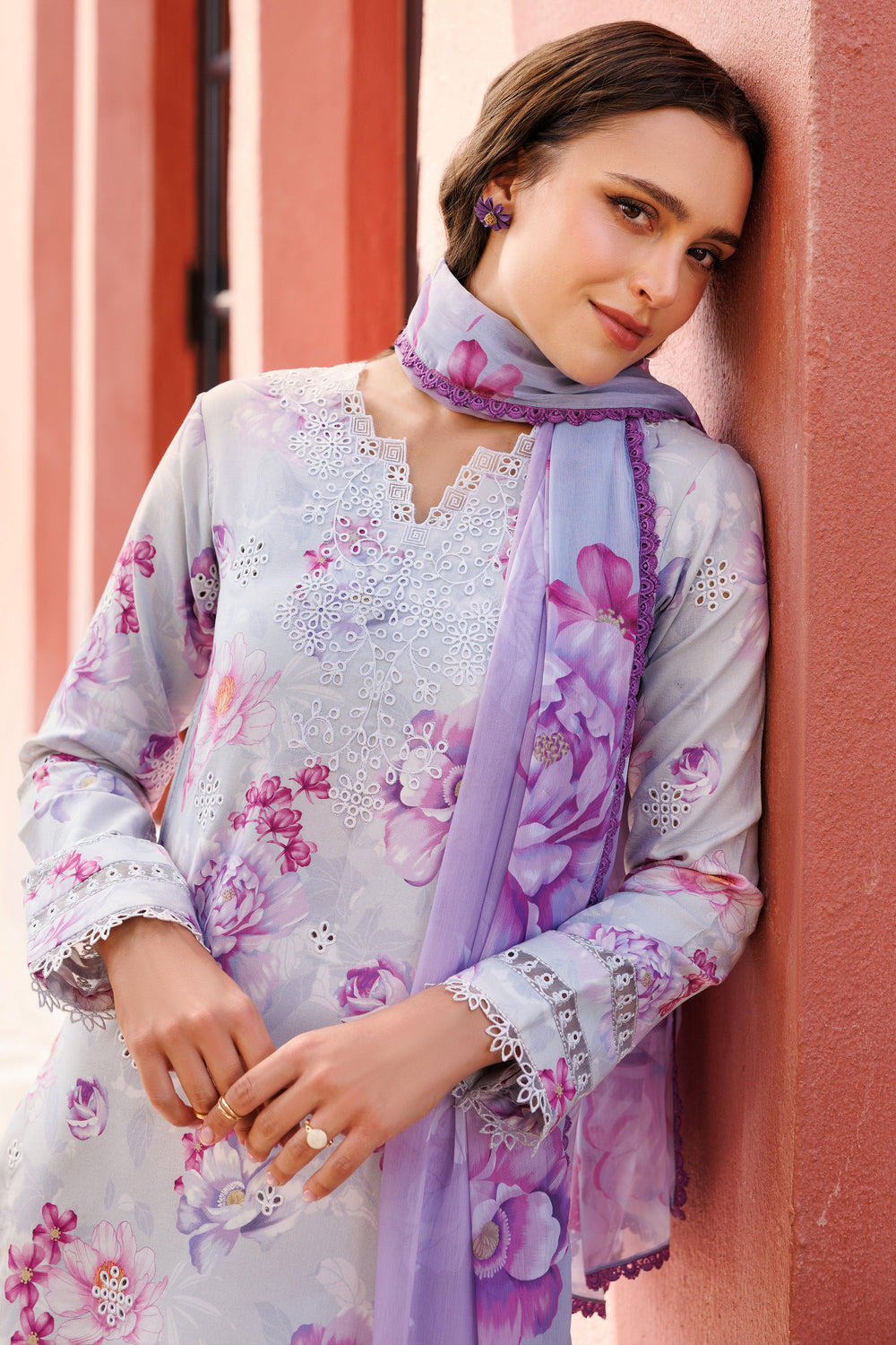 Farasha | Printed Essentials | Rosy Mist -  Farasha Ladies Clothes - Original Designer Dress - House of Maryam