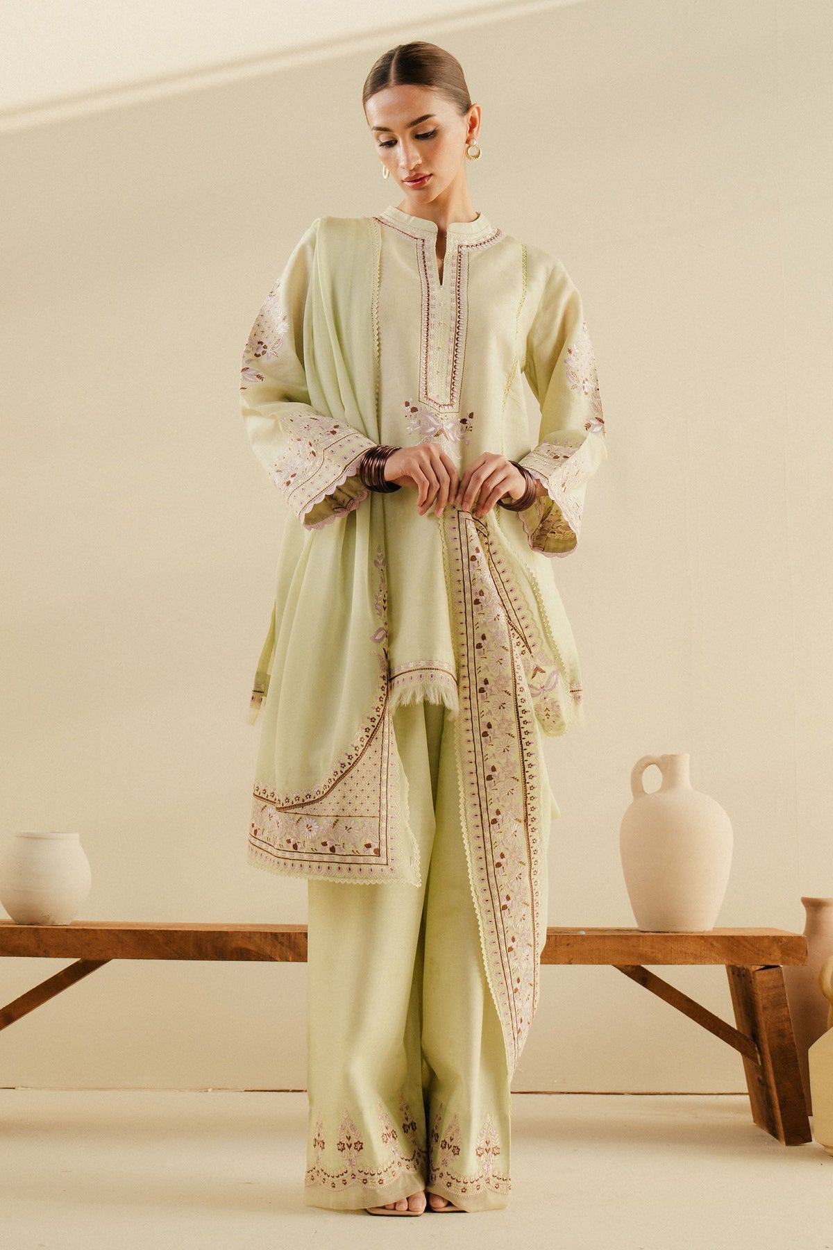 Zara Shahjahan | Eid Pret 25 | CR25P0229 -  Zara Sahjahan Ladies Clothes - Original Designer Dress - House of Maryam