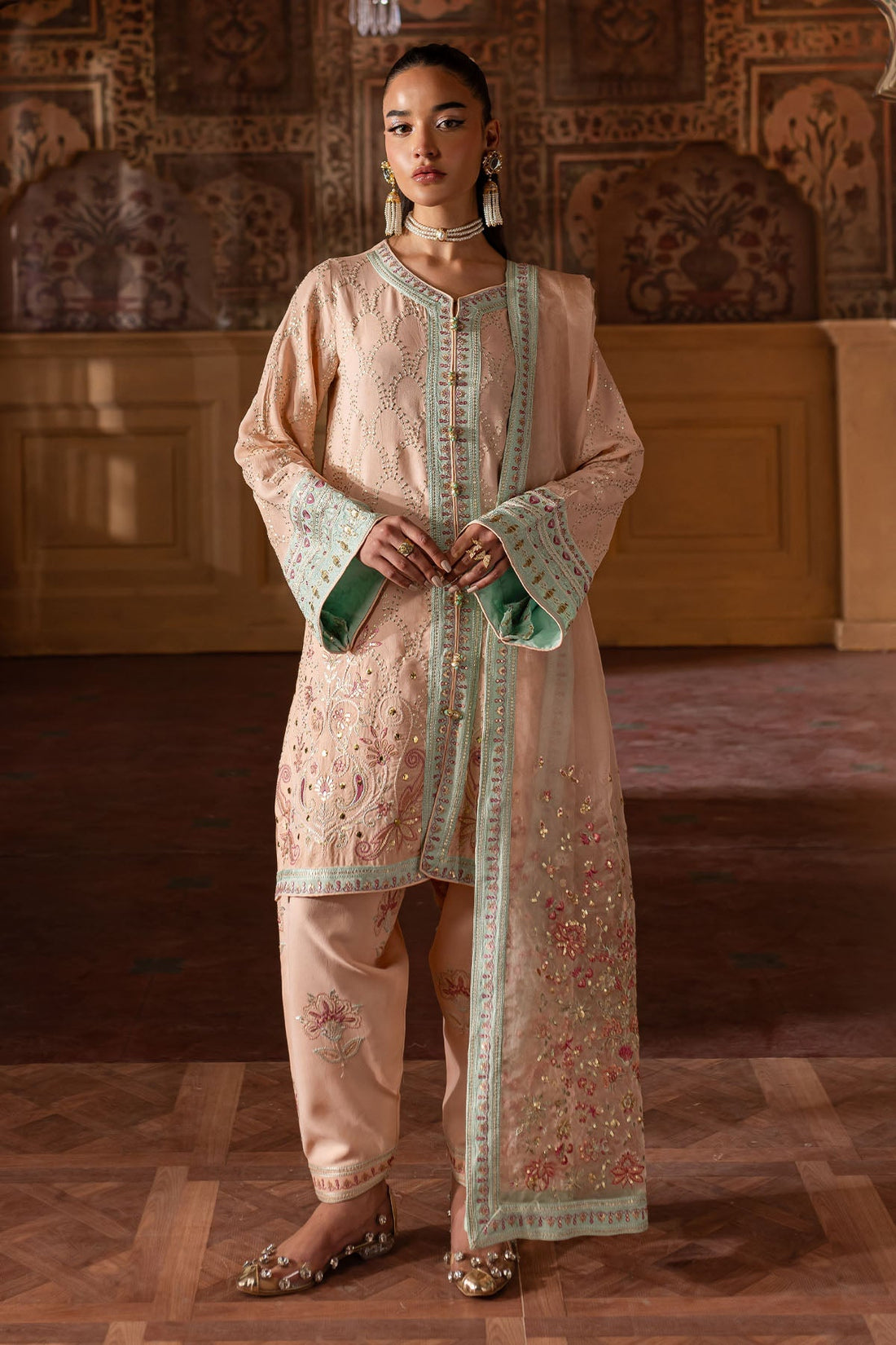Nureh | Nur Mahal Formals | NE-141 -  Nureh Ladies Clothes -  House of Maryam