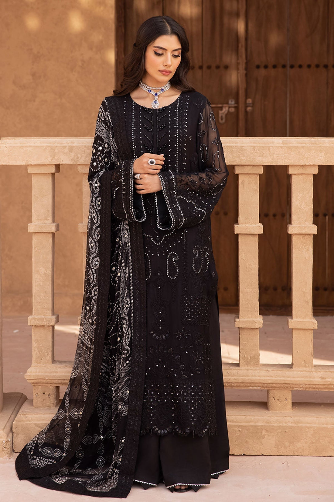 Nureh | Elanora Formal 24 | NEL-25 by Designer Nureh - House of Maryam - Pakistani Designer Ethnic Wear in {{ shop.shopifyCountryName }}