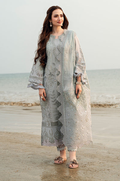 Nureh | Khuwab Luxury Lawn | NE-145 -  Nureh Ladies Clothes - Original Designer Dress - House of Maryam